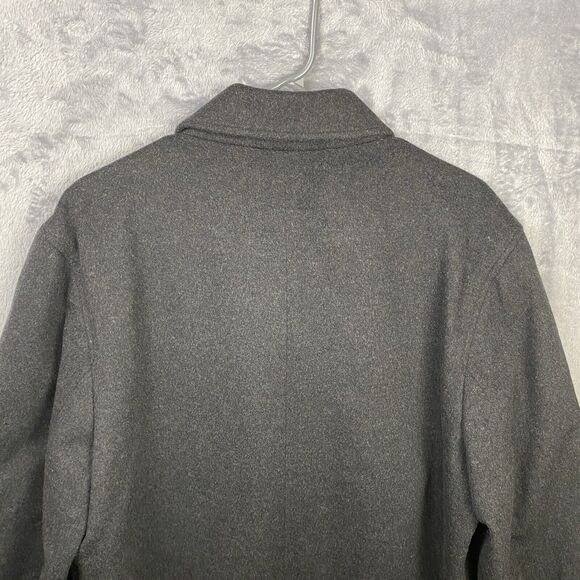 DKNY Mens Darcy Series Wool Cashmere Blend Overcoat Jacket Coat Preppy Old Money - Picture 7 of 10